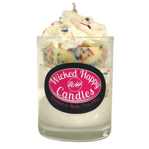 Wicked Happy Birthday Cake Handmade Soy Candle 12oz