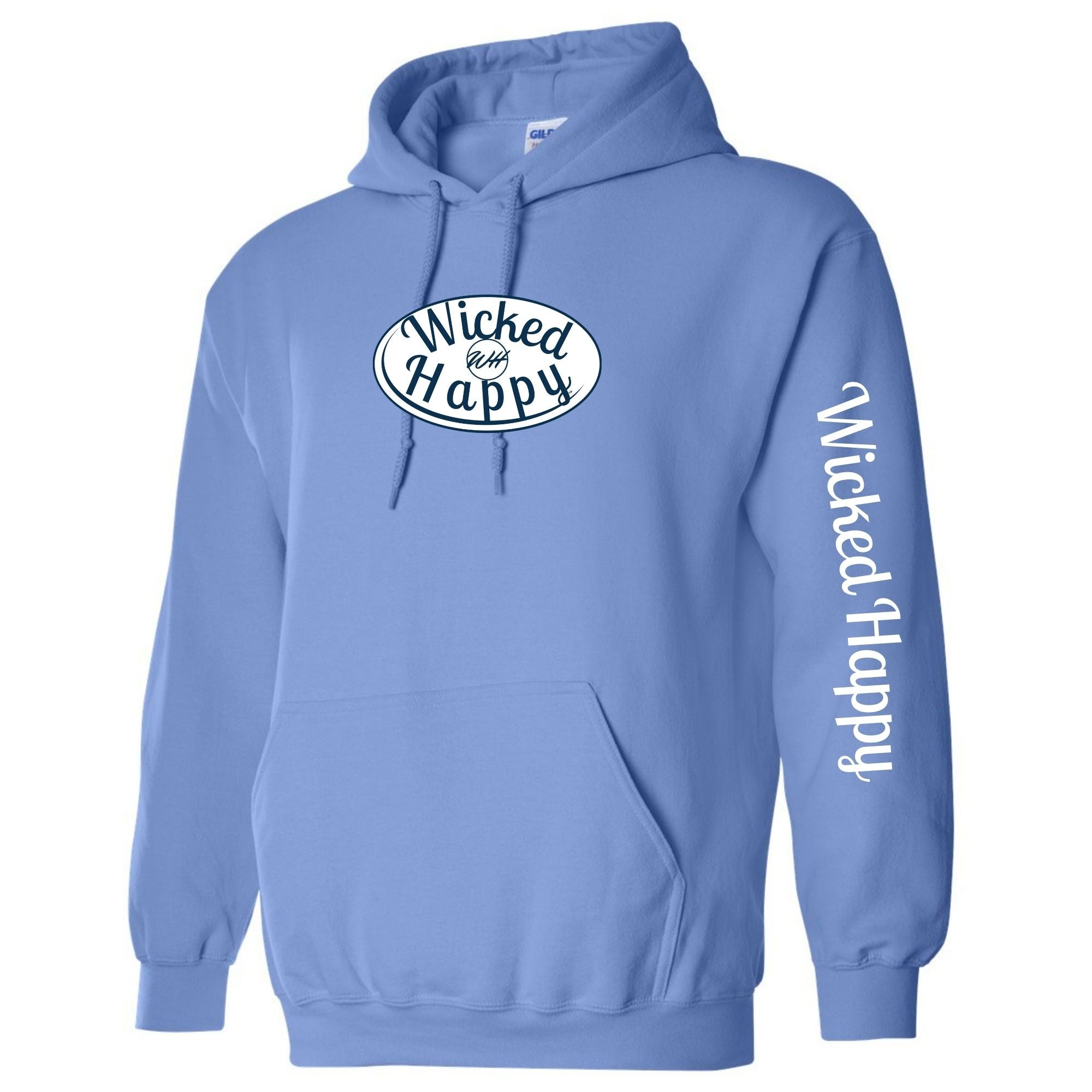 Unisex Signature Sweatshirt - Carolina Blue - White Logo